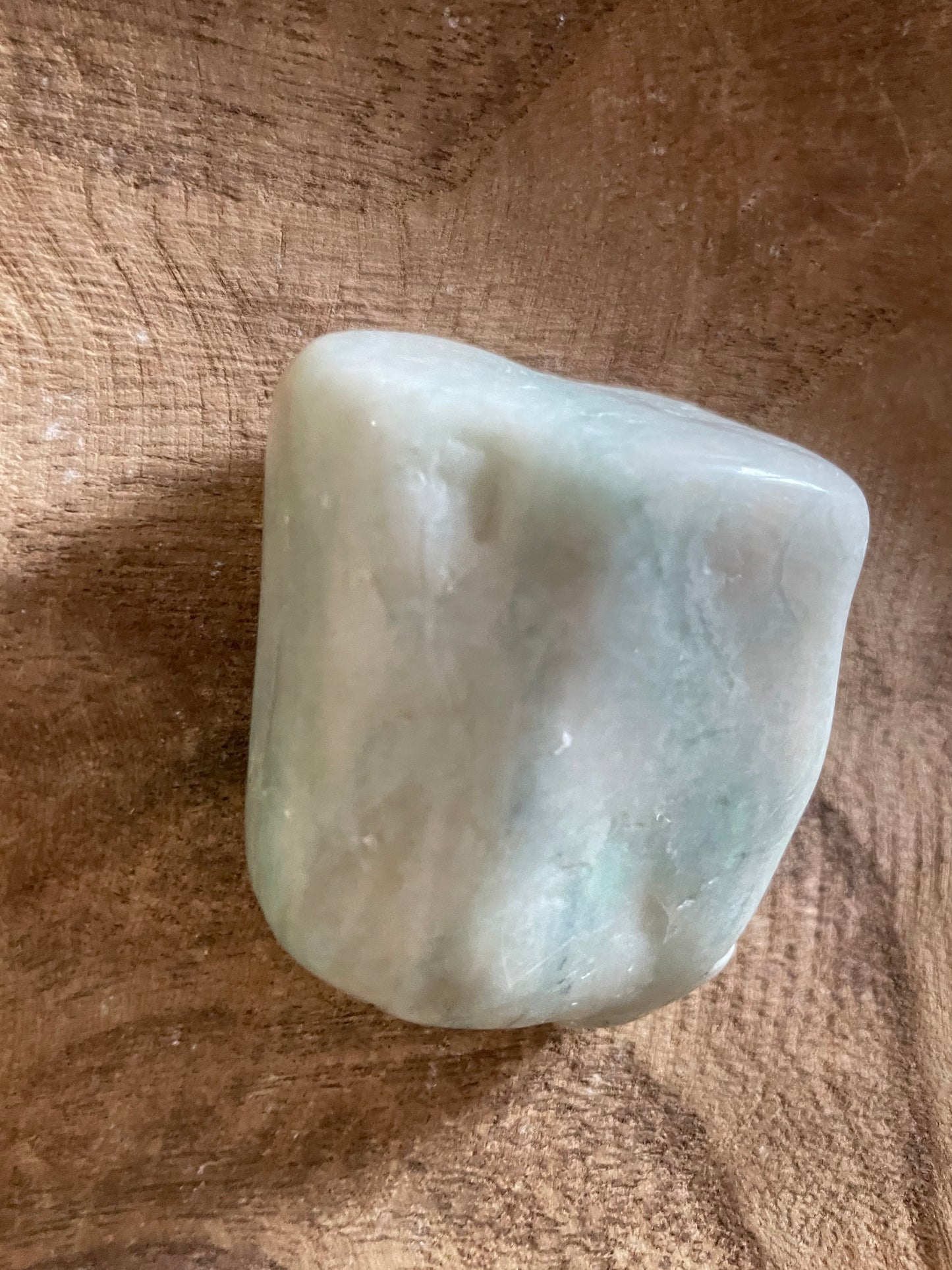 Jumbo Amazonite weighs 7.6 ounces