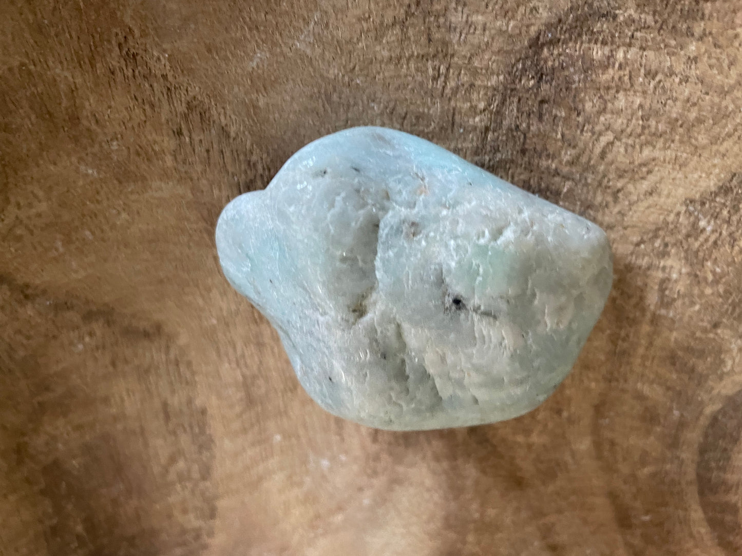 Jumbo Amazonite weighs 4.7 ounces