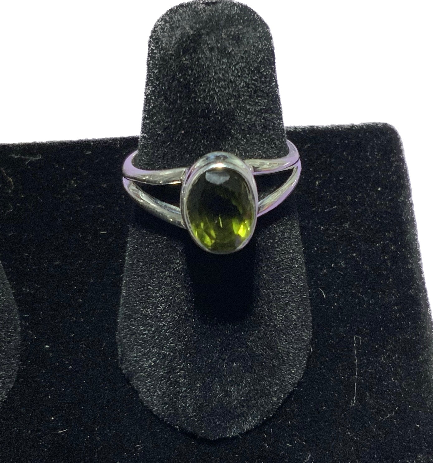 Moldavite Ring Size 7