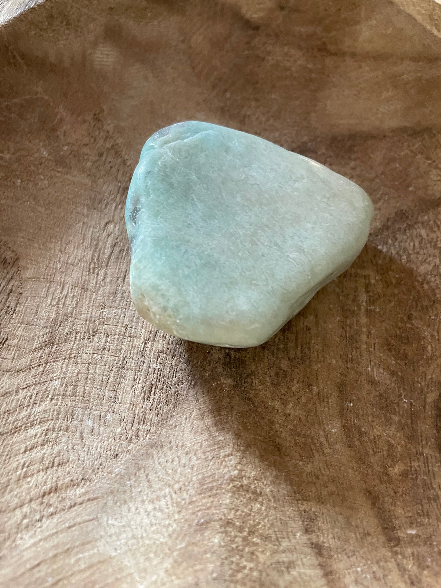 Jumbo Amazonite weighs 6.1 ounces