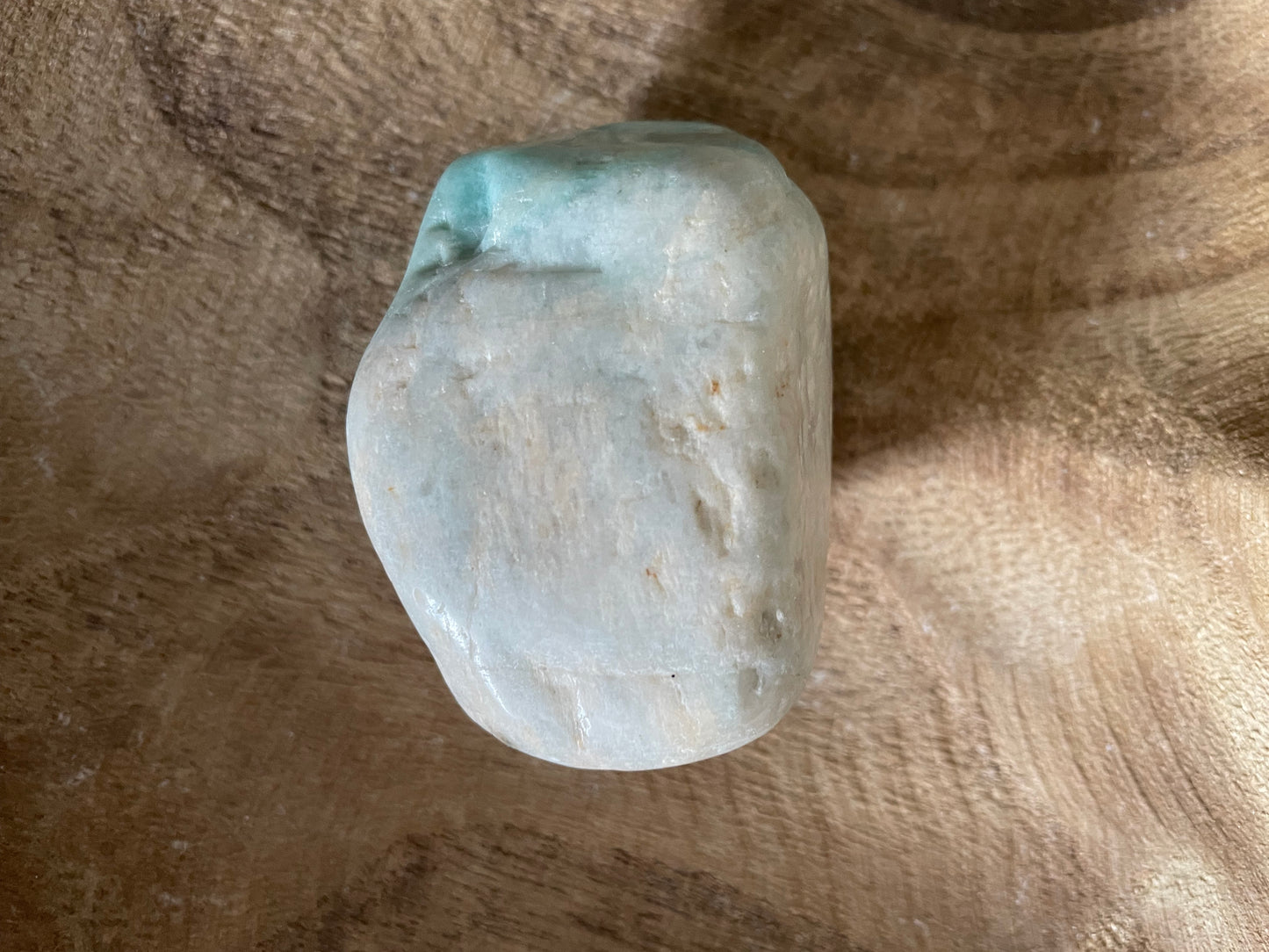 Jumbo Amazonite weighs 5.5 ounces