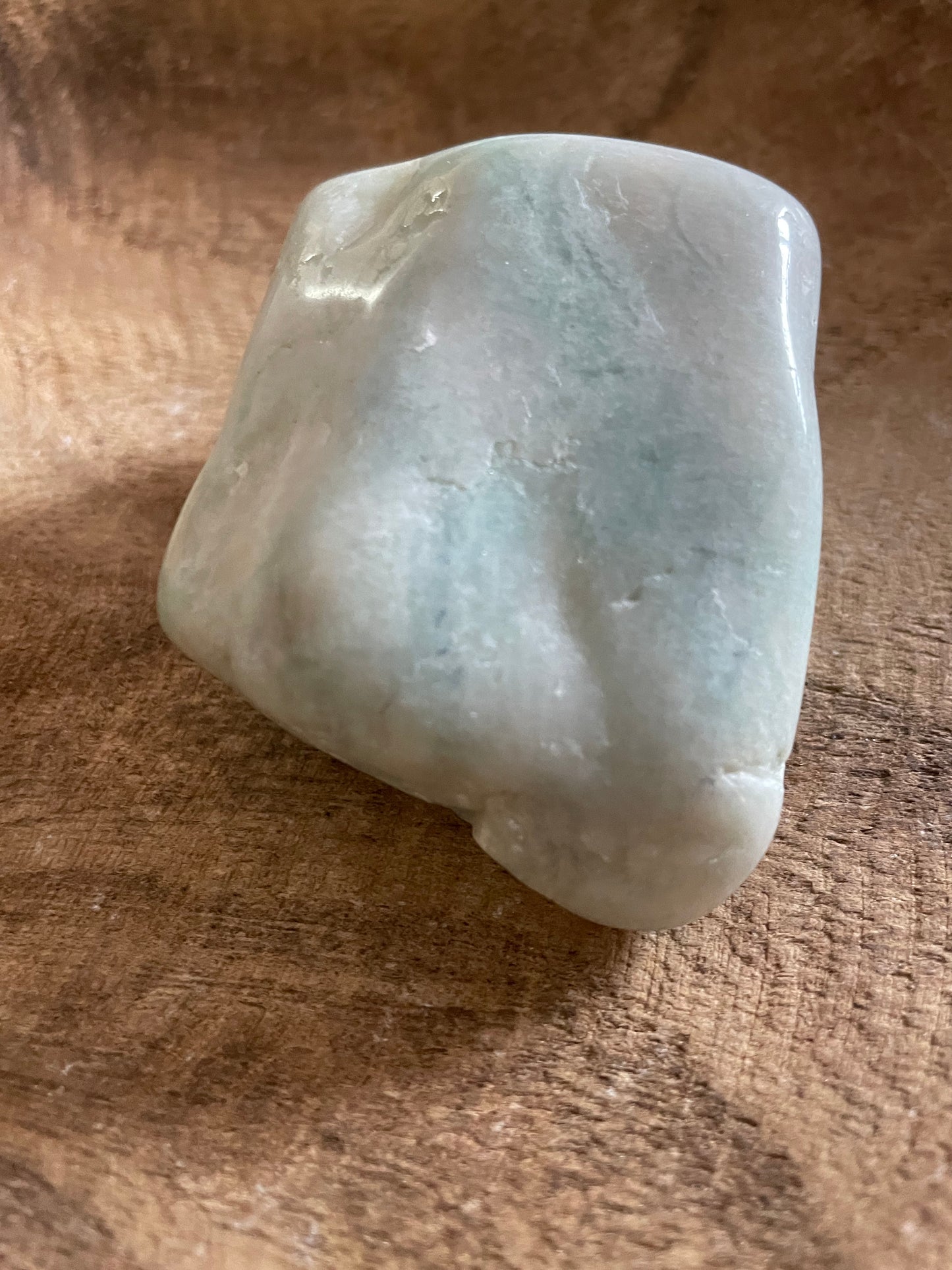 Jumbo Amazonite weighs 7.6 ounces