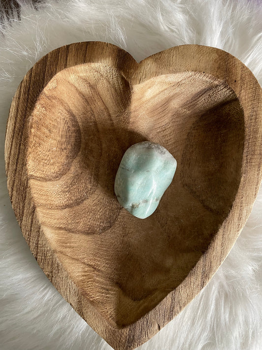 Jumbo Amazonite weighs 5.6 ounces