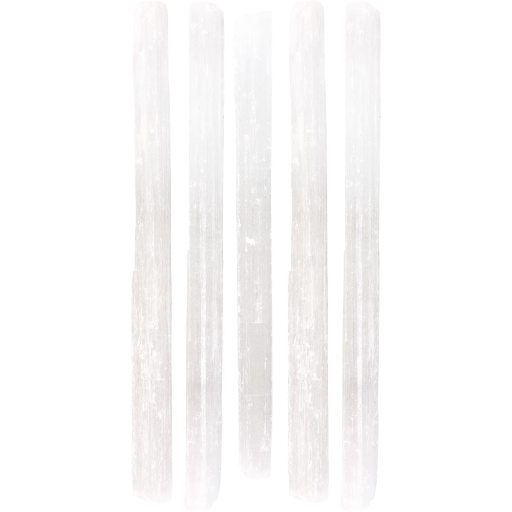 White Selenite 7-8 inches length wand