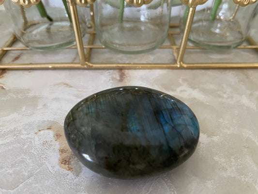 Beautiful Labradorite Palm Stone