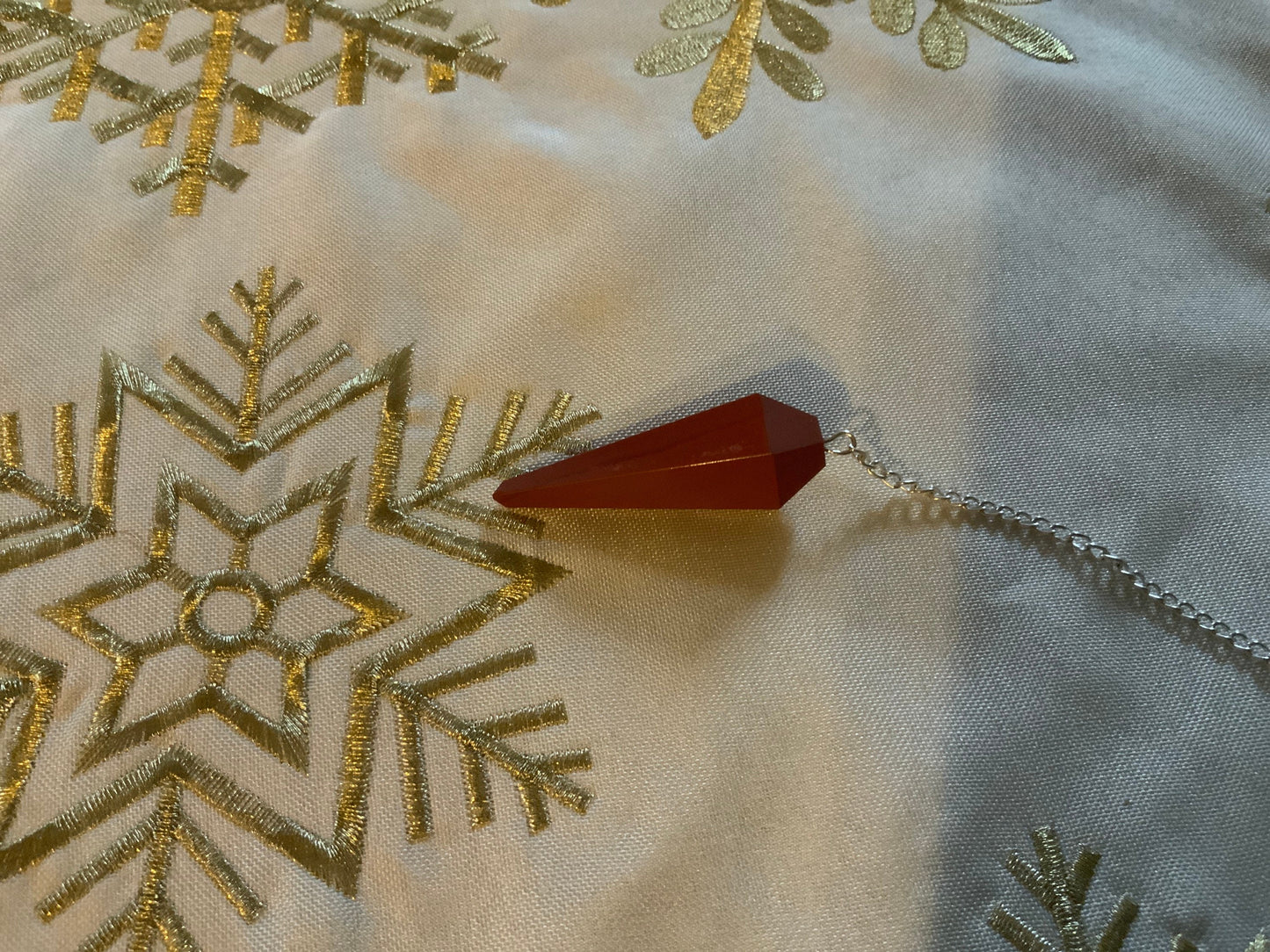 Red Jasper Pendulum 1.75 + inches
