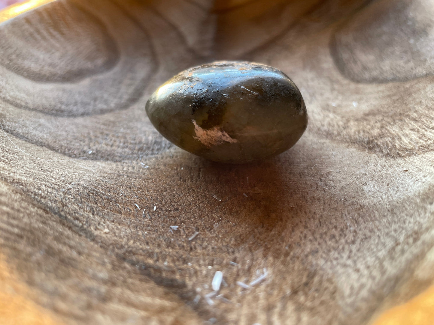 Pretty Labradorite Heart 2.8 ounces