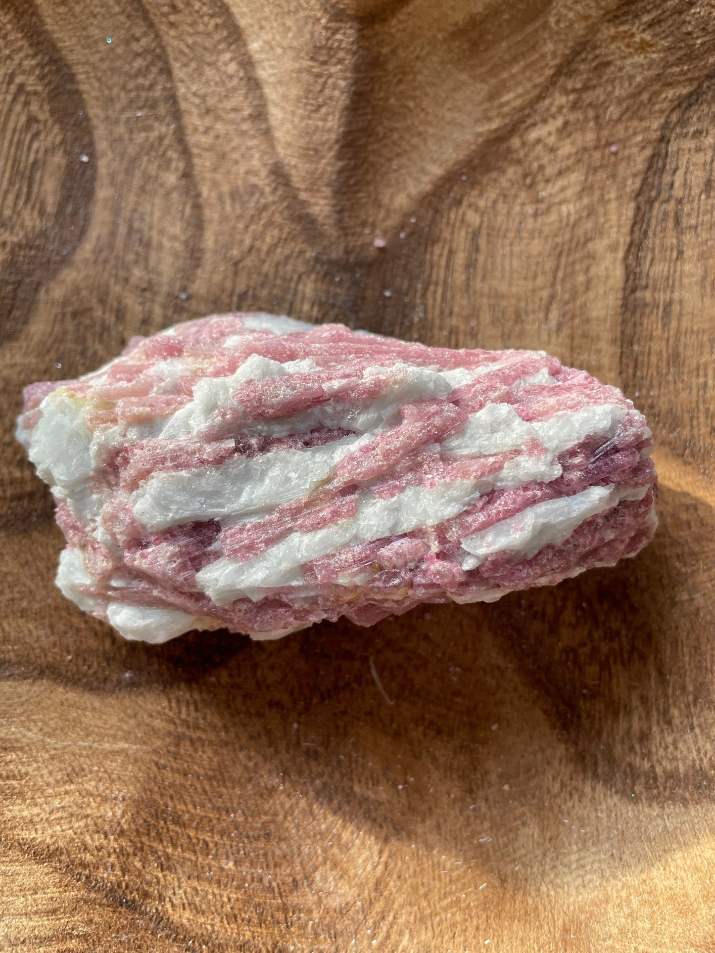 Beautiful Pink Tourmaline raw stone 11.2 ounces