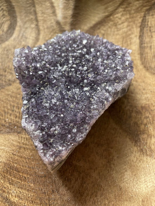 This beautiful Uruguay amethyst cluster is a perfect gift for any Aquarius or February birthday