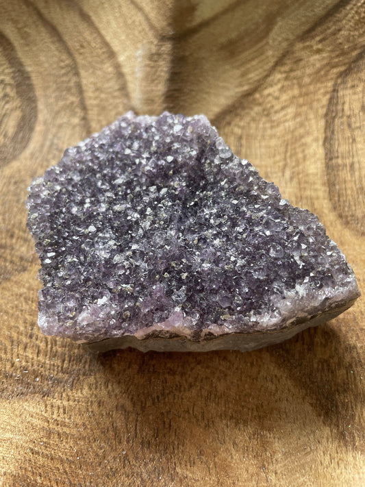 This beautiful Uruguay amethyst cluster is a perfect gift for any Aquarius or February birthday