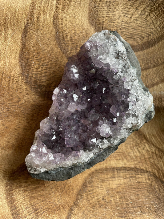 This amethyst cluster is the perfect gift for any Aquarian or February birthday.