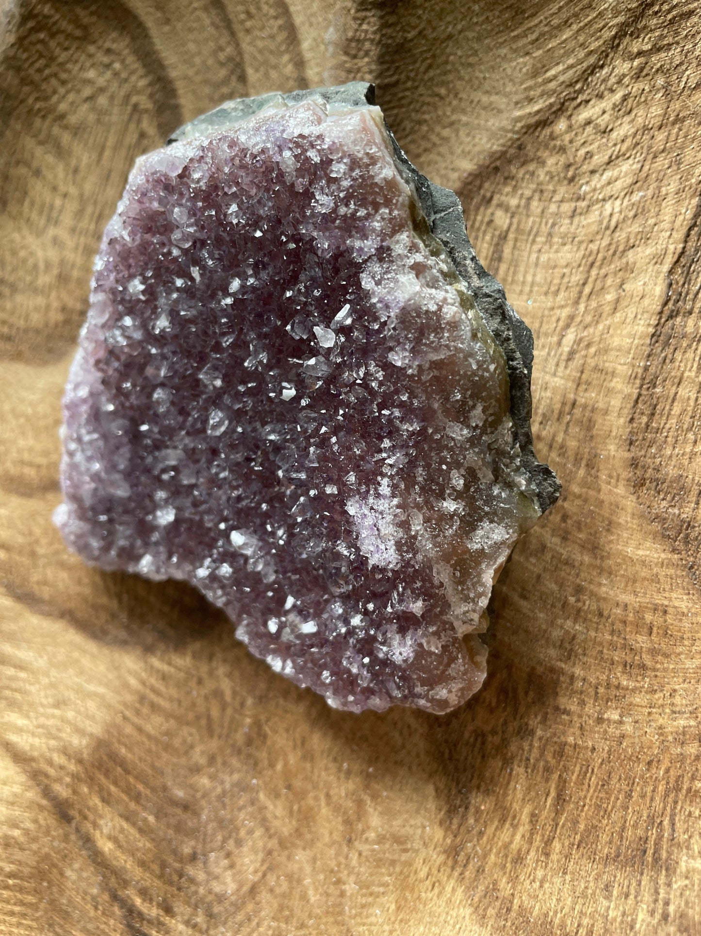 This beautiful Uruguay amethyst cluster is a perfect gift for any Aquarius or February birthday.