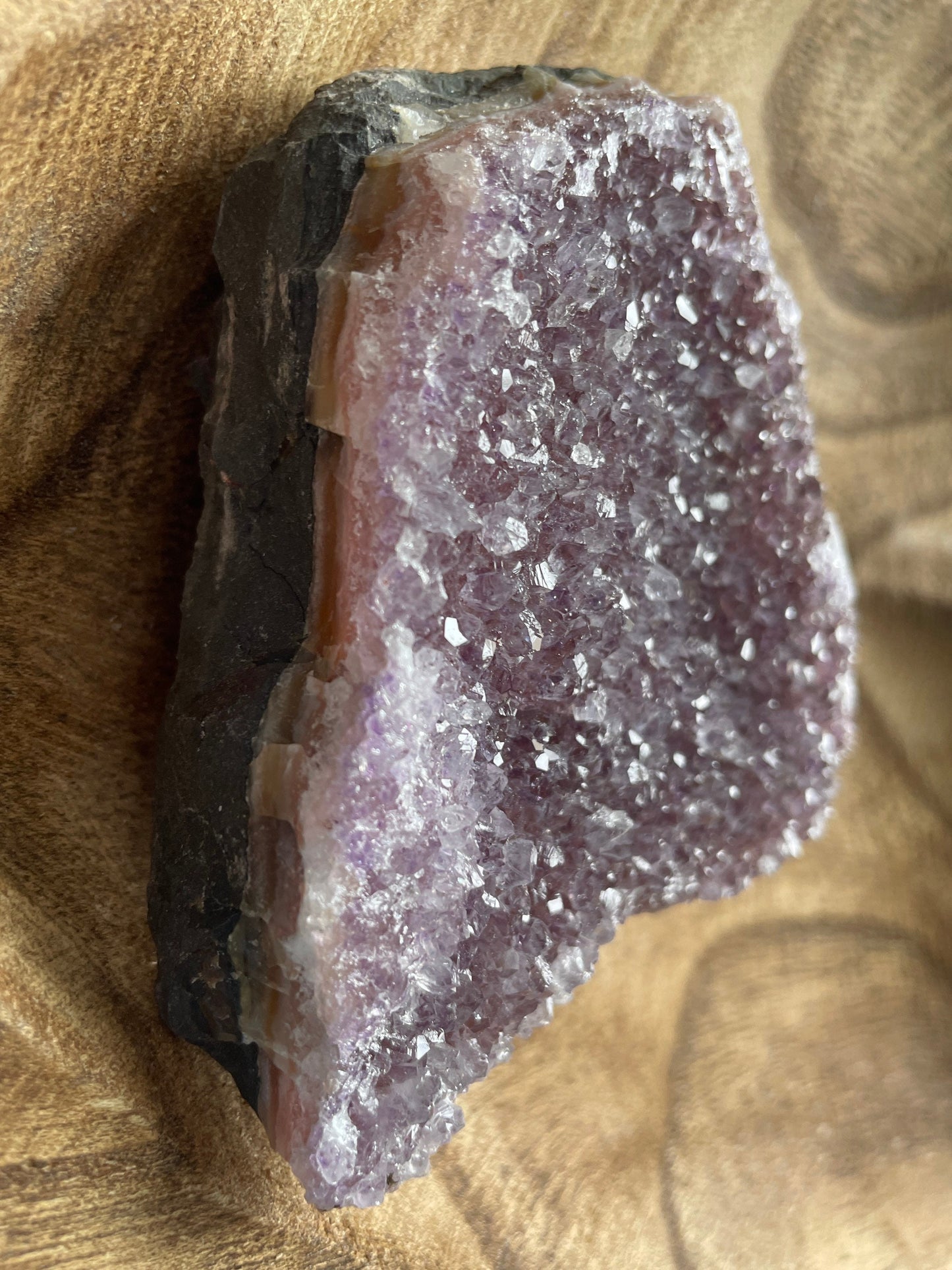 This beautiful Uruguay amethyst cluster is a perfect gift for any Aquarius or February birthday.