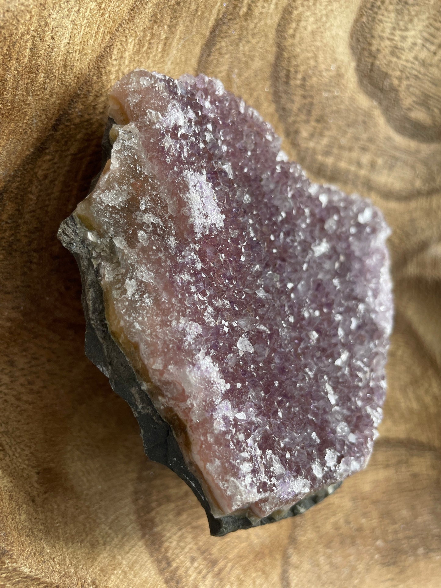 This beautiful Uruguay amethyst cluster is a perfect gift for any Aquarius or February birthday.