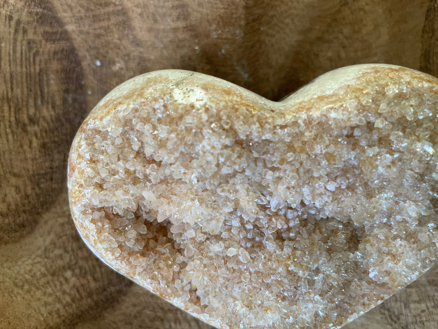 Beautiful Brazilian Citrine heart