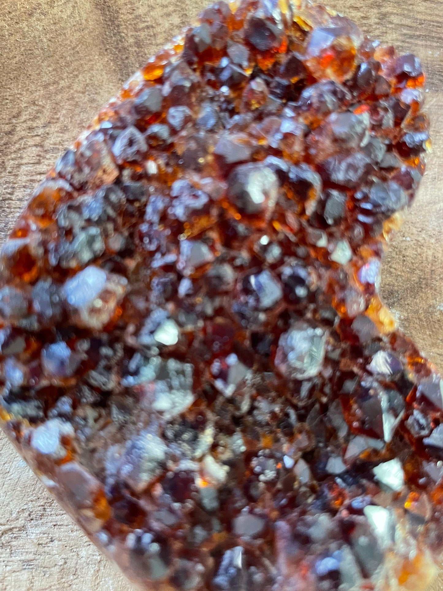 Beautiful deep golden Brazilian Citrine heart