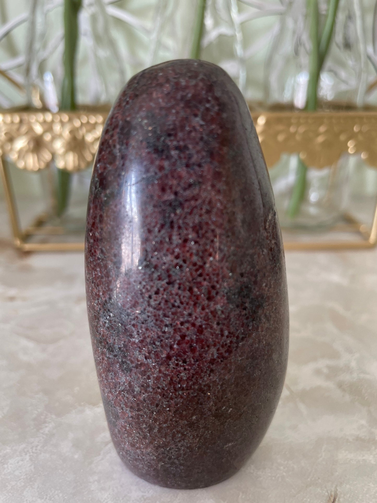 Magnificent Garnet Free Form 9.7 Oz  crystal BEAUTIFUL!