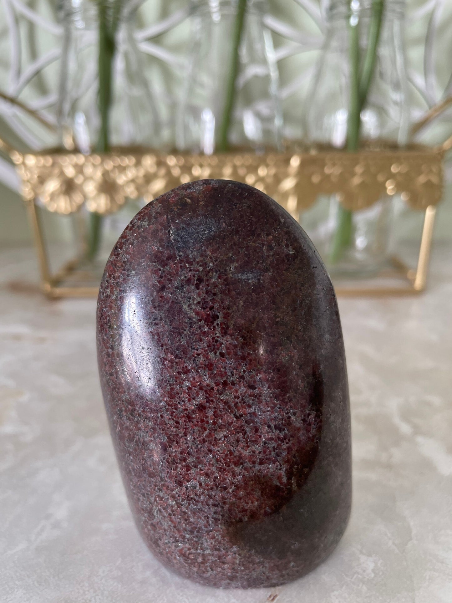 Magnificent Garnet Free Form 9.1 Oz  crystal BEAUTIFUL!