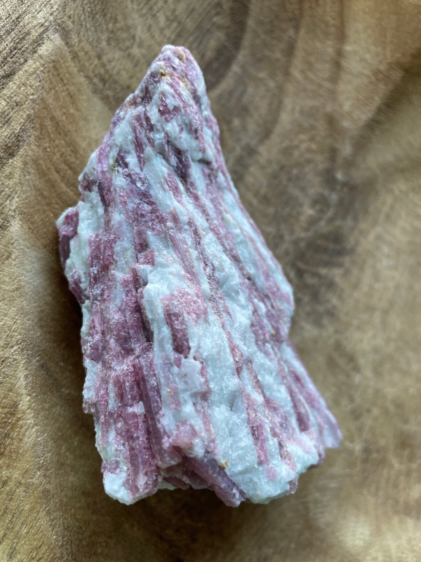 Beautiful raw pink tourmaline 9.1 ounces!!