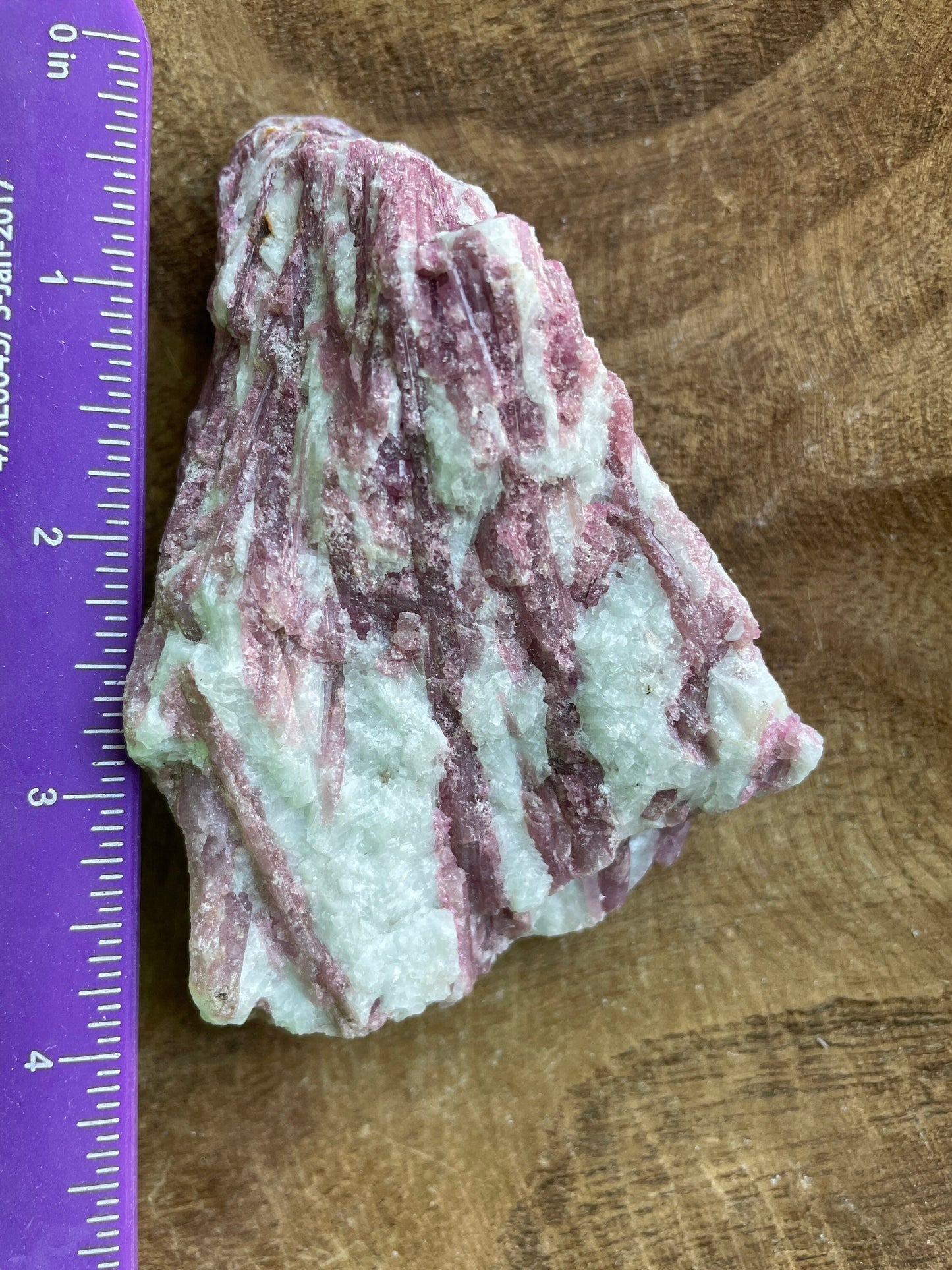 Beautiful raw pink tourmaline 9.1 ounces!!