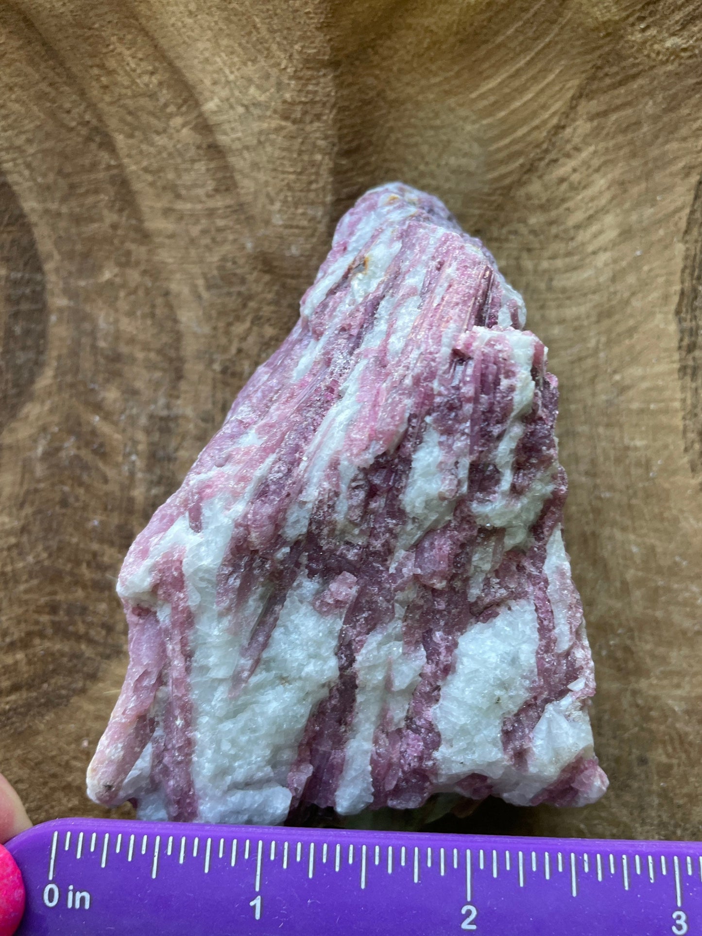 Beautiful raw pink tourmaline 9.1 ounces!!