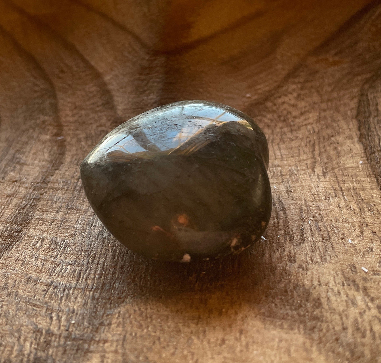 Pretty Labradorite Heart 2.8 ounces