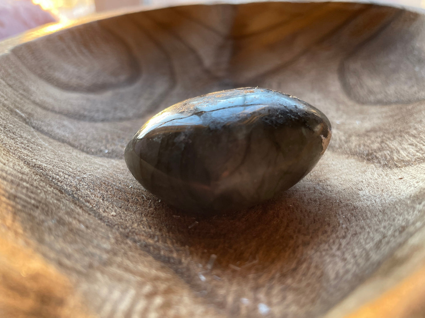 Pretty Labradorite Heart 2.8 ounces