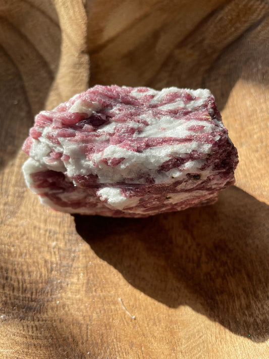 Beautiful Pink Tourmaline raw stone 10.2 ounces
