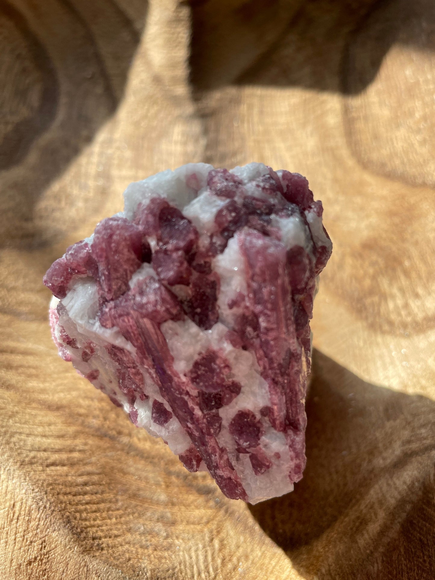 Beautiful Pink Tourmaline raw stone 10.2 ounces