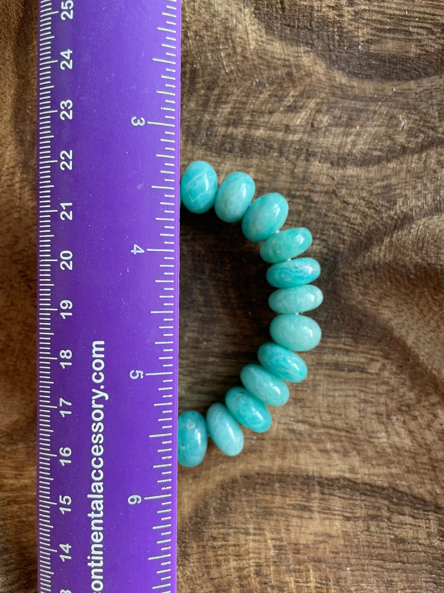 Beautiful and unique Amazonite bracelet One of a kind