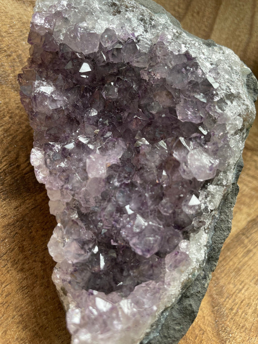 This amethyst cluster is the perfect gift for any Aquarian or February birthday.