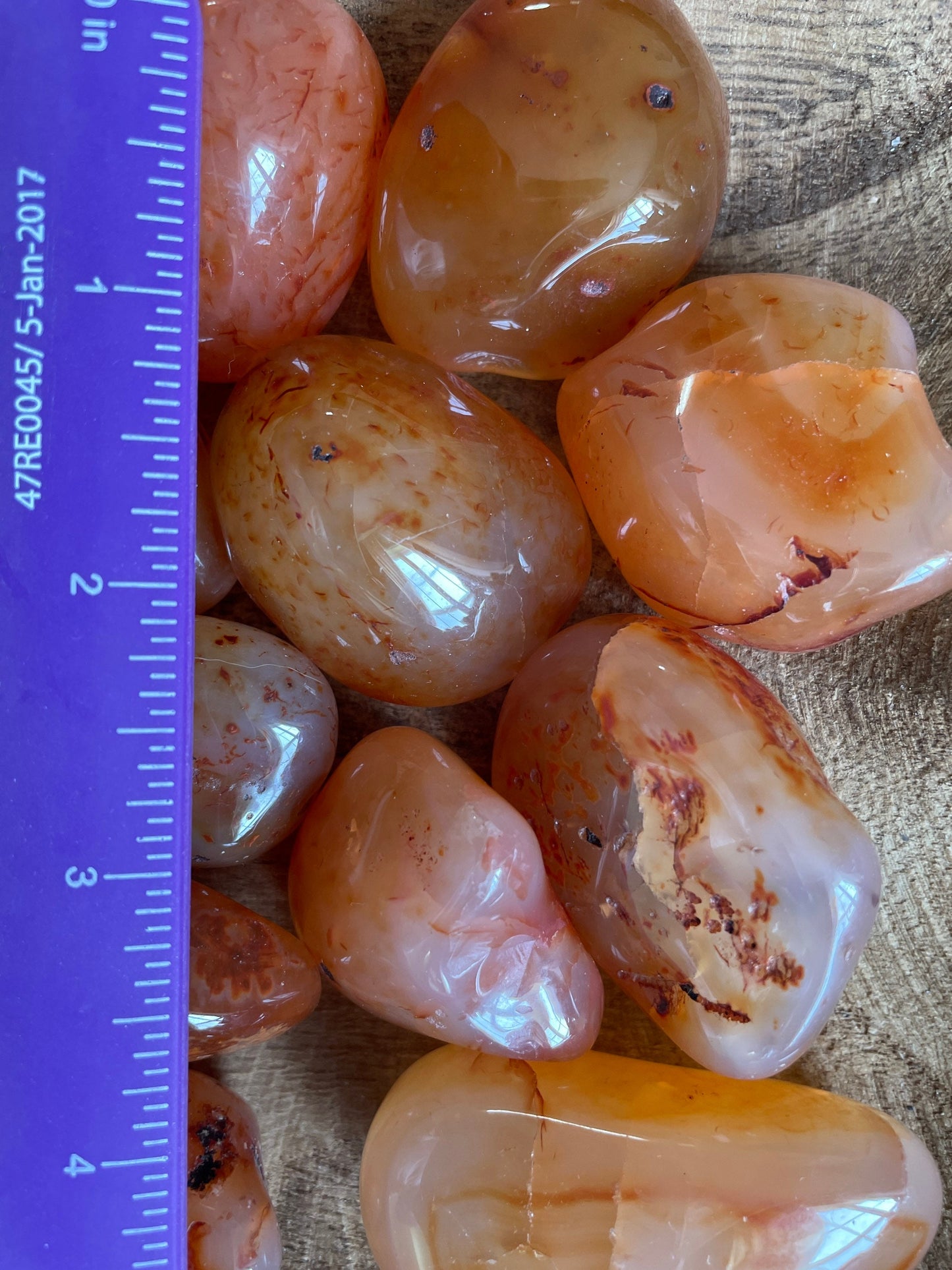 Carnelian Meditation healing stone use for health and healing, spiritual gift, tumbled Carnelian stone