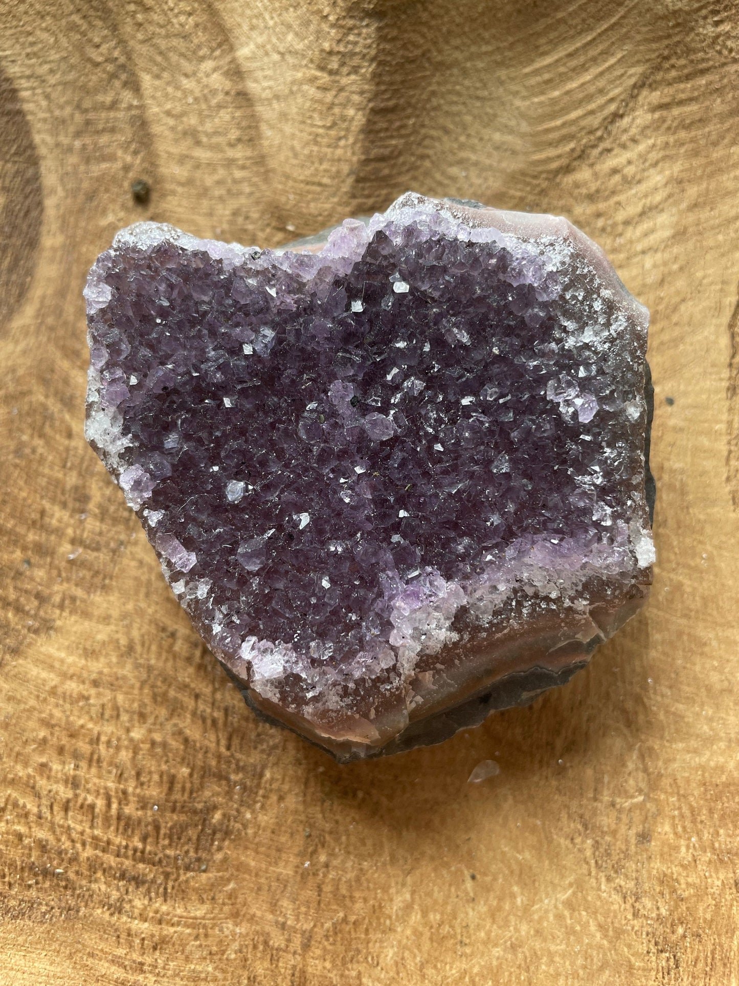 Uruguay amethyst cluster is a perfect gift for any Aquarius or February birthday.