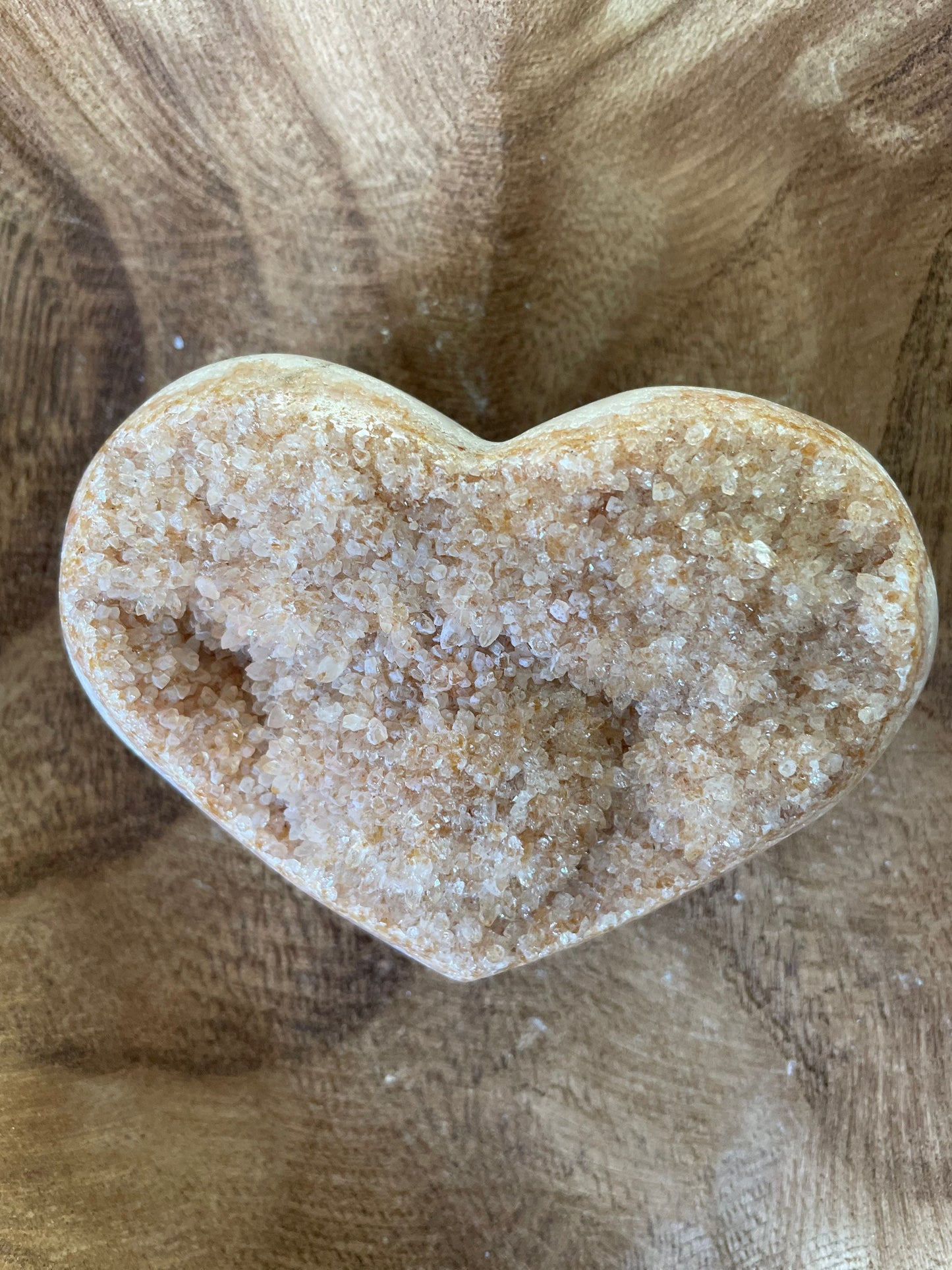 Beautiful Brazilian Citrine heart