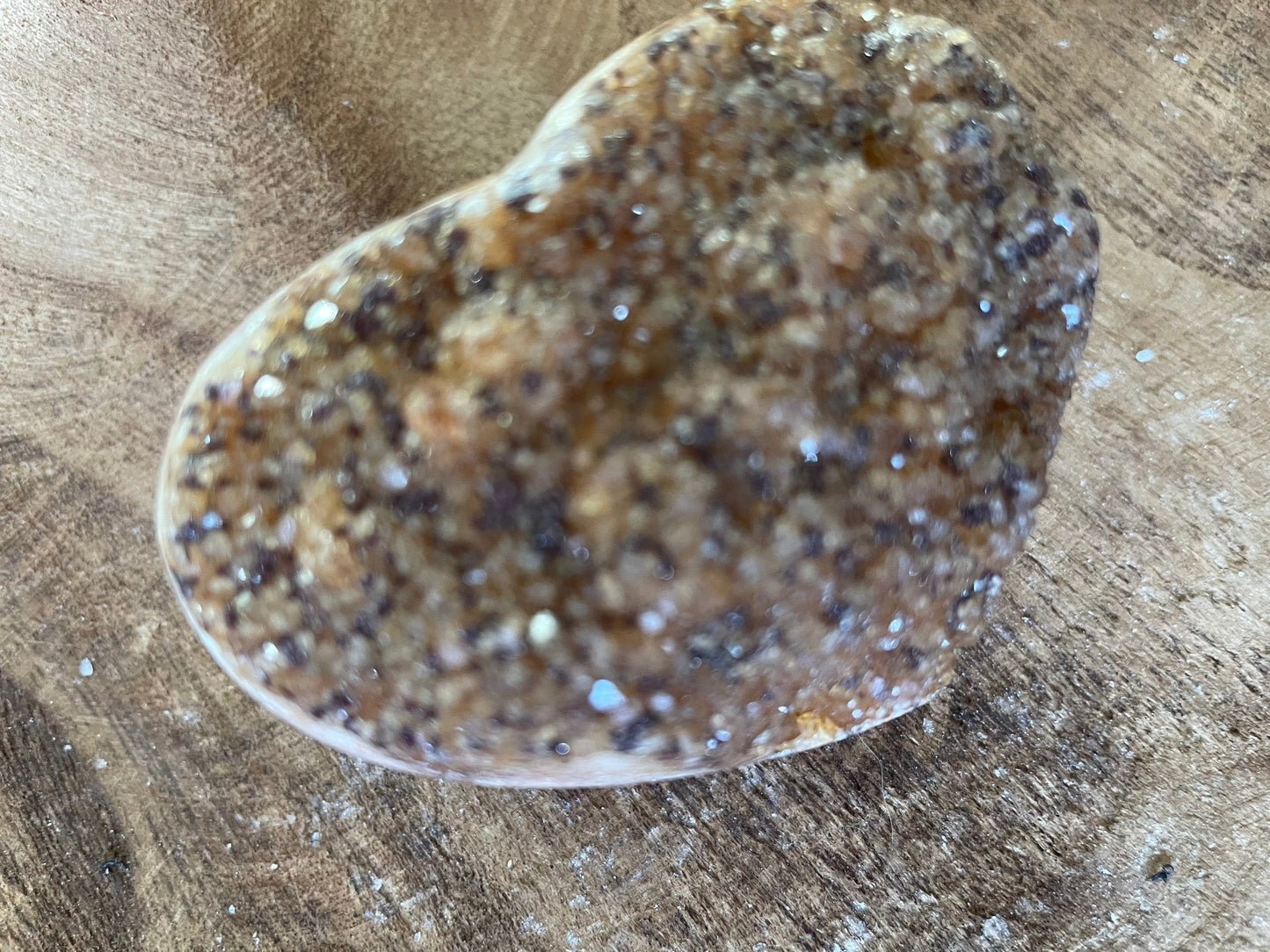 Beautiful Brazilian Citrine heart