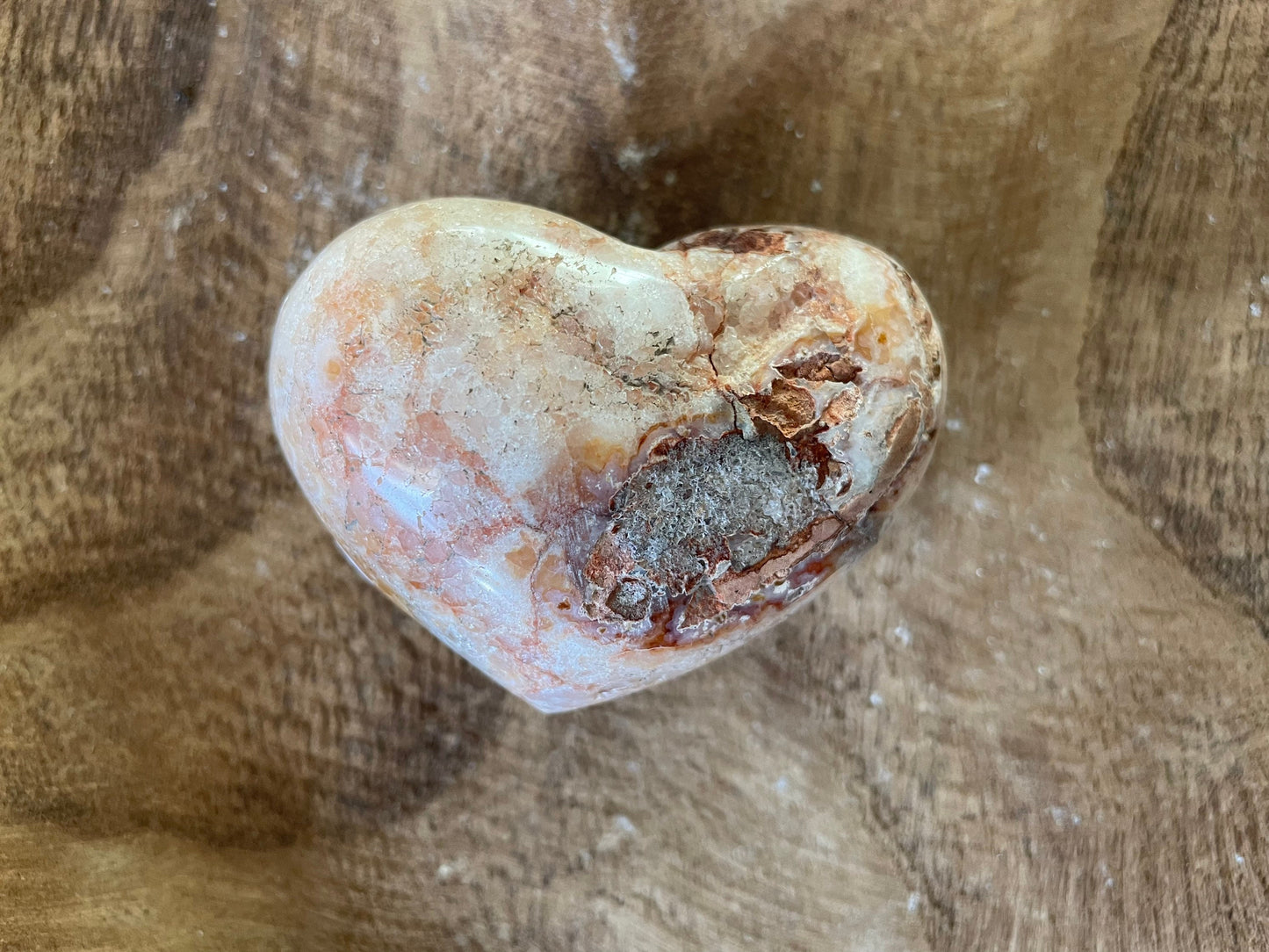 Beautiful Brazilian Citrine heart