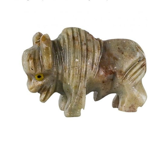 Crystal Spirit Animal Buffalo Dolomite Symbol traditionally represents Strength