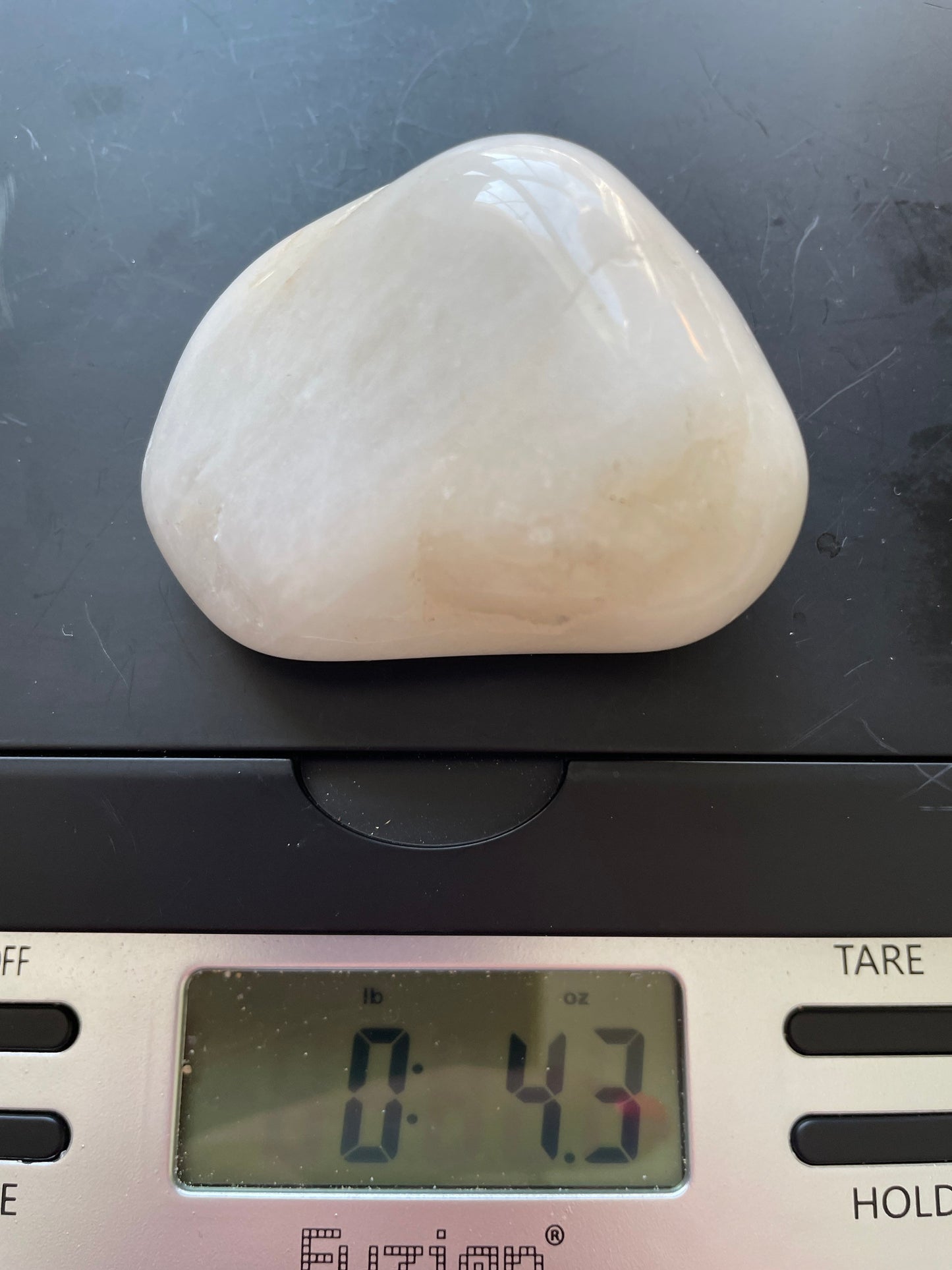 Beautiful jumbo White Quartz crystal