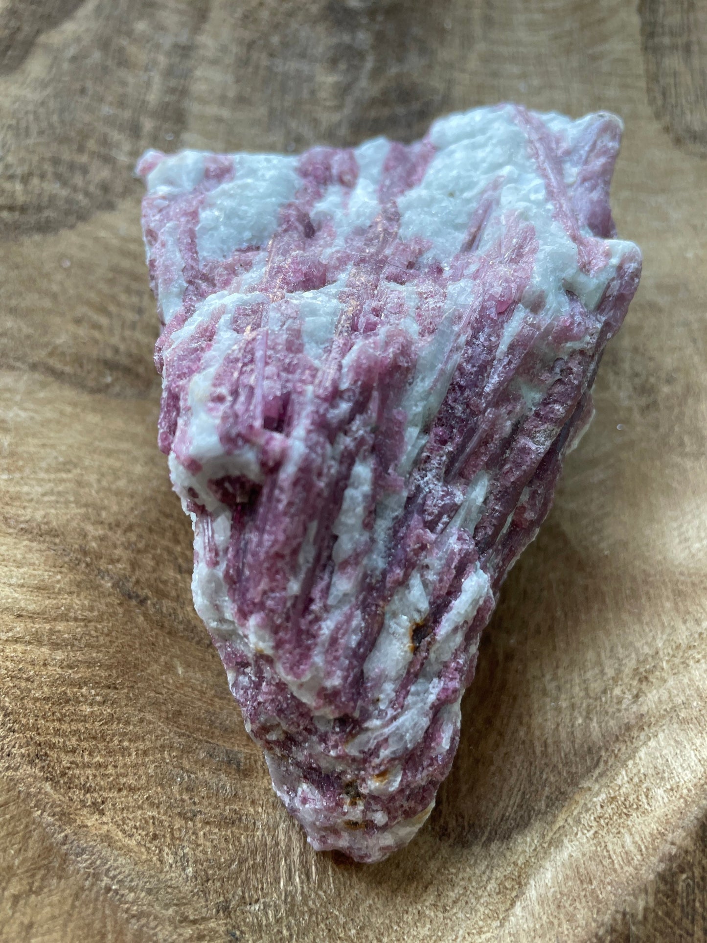 Beautiful raw pink tourmaline 9.1 ounces!!