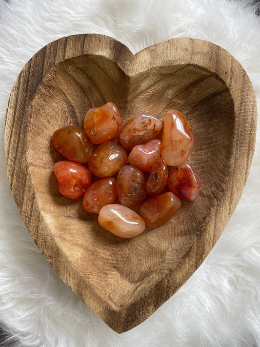 Carnelian Meditation healing stone use for health and healing, spiritual gift, tumbled Carnelian stone