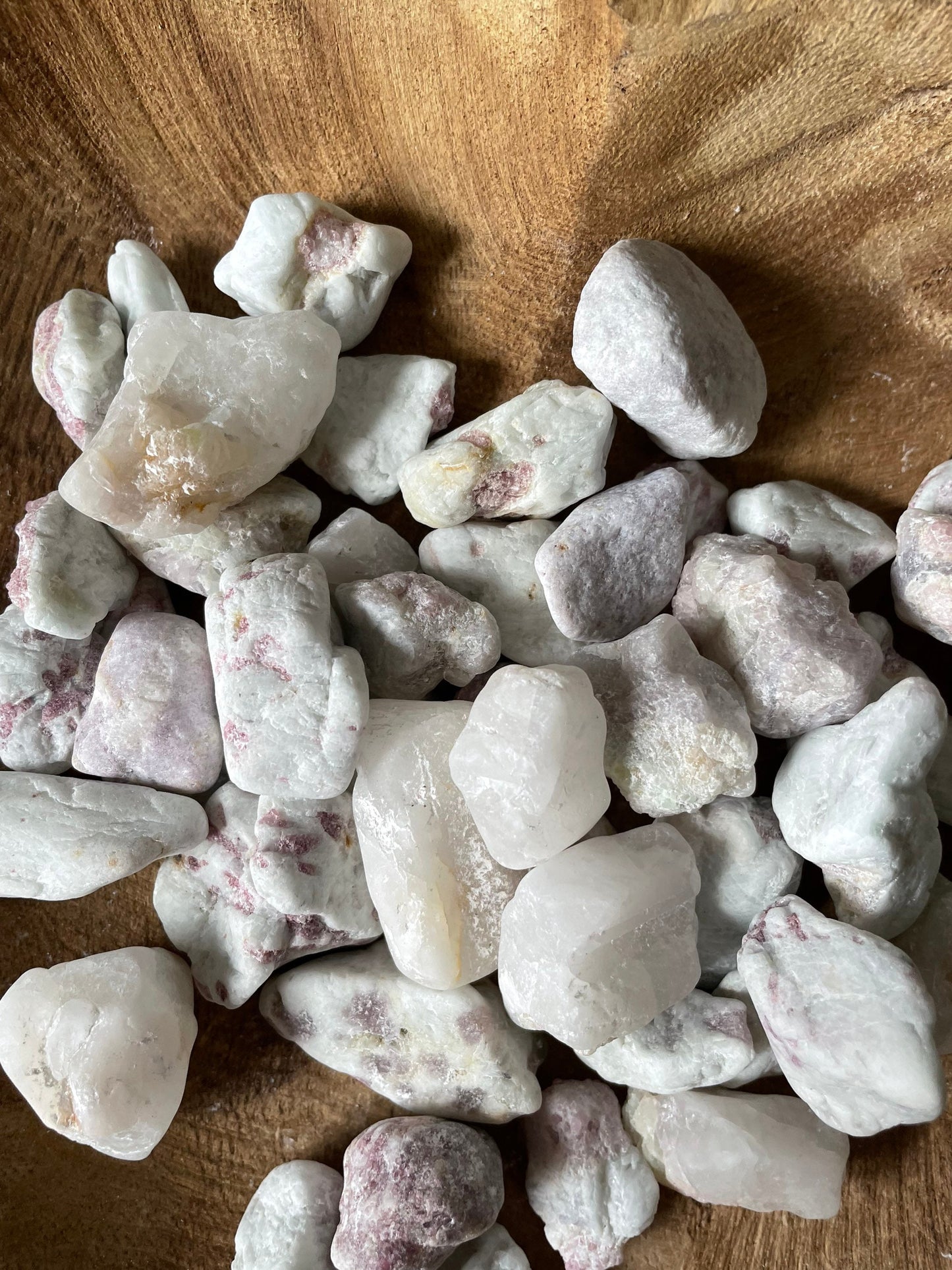 Tumbled pink tourmaline ideal for your crystal collection, jewelry or grid