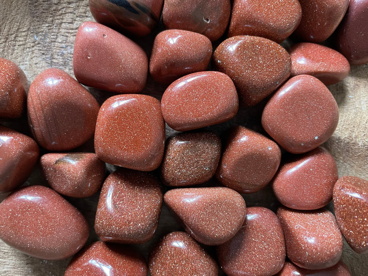 Beautiful tumbled GoldStone