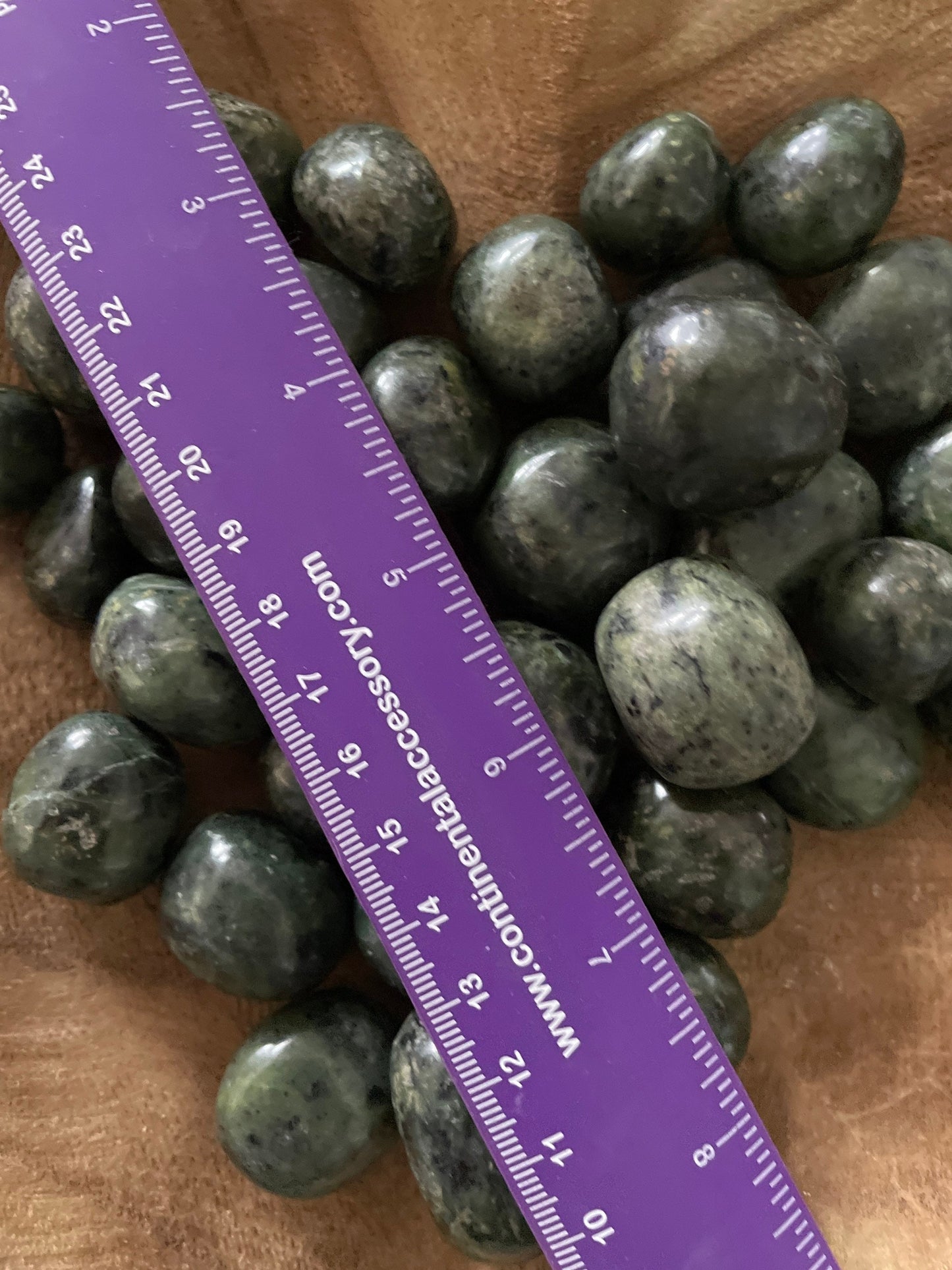 Tumbled Stones Nephrite Jade - One tumbled stone large