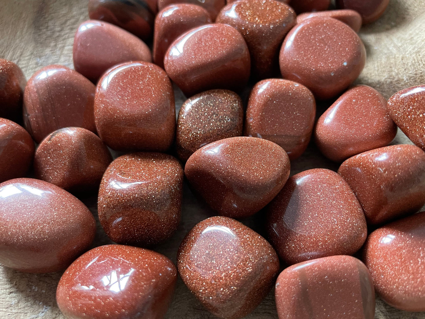 Beautiful tumbled GoldStone