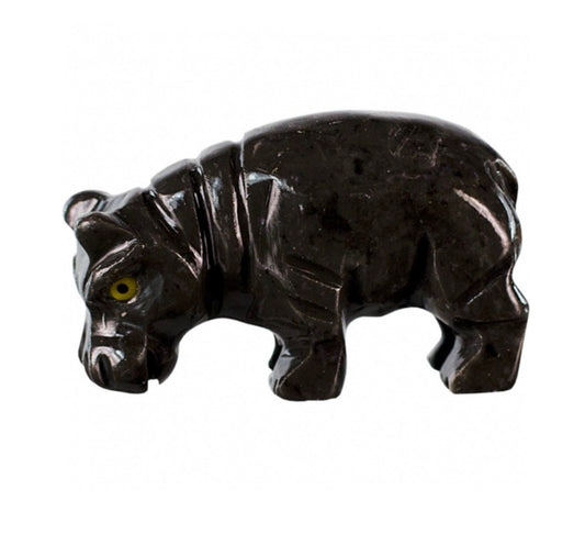 Spirit animal crystal Hippos have symbolic ties to communication, a strong will, ancient wisdom, and the Water Element.