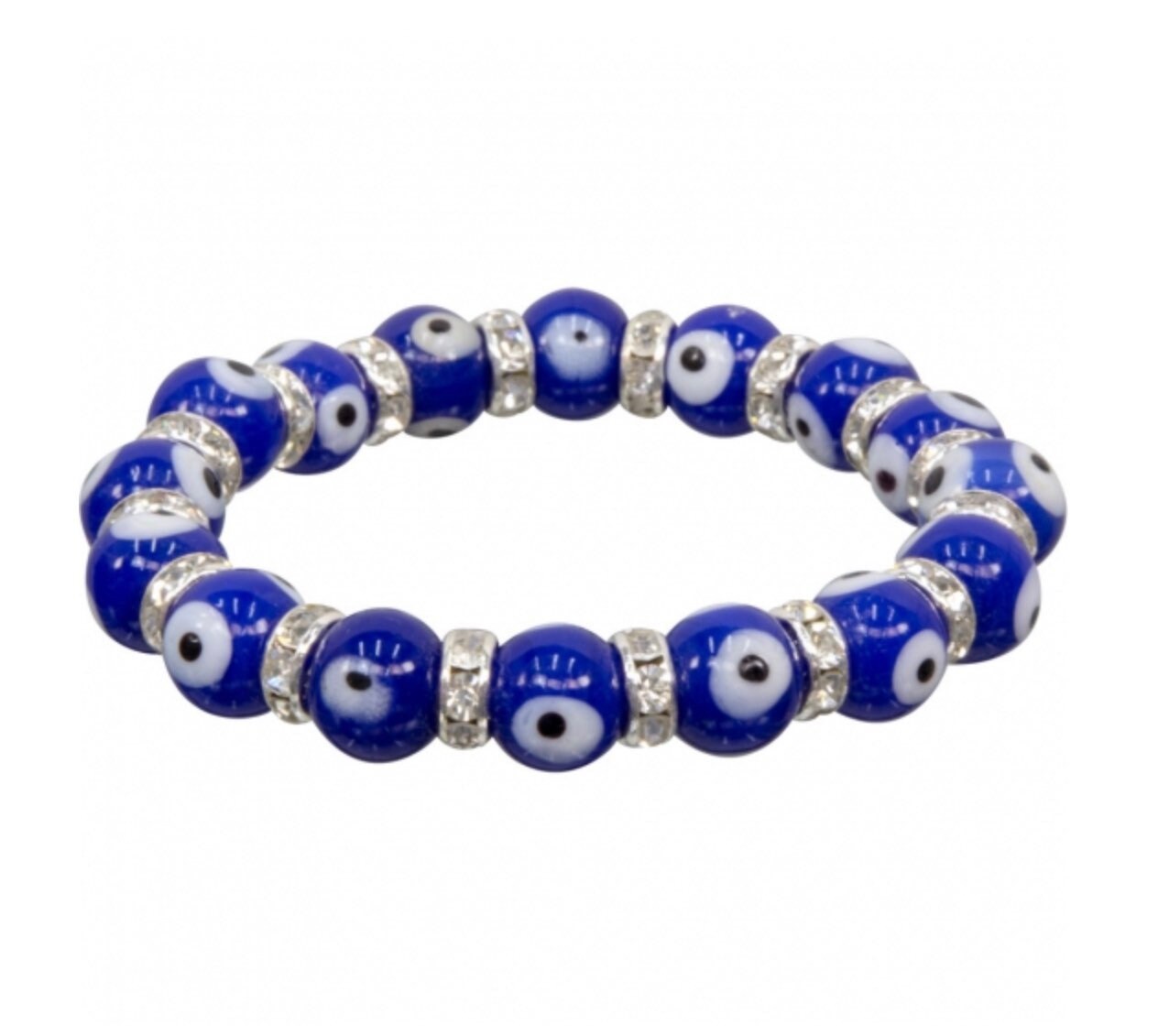 Protect yourself from evil thoughts, spells and ritual with the blue Evil Eye bracelet