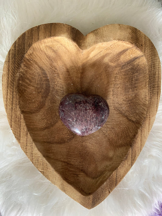 Magnificent Garnet Heart 13.4 Oz  crystal BEAUTIFUL!