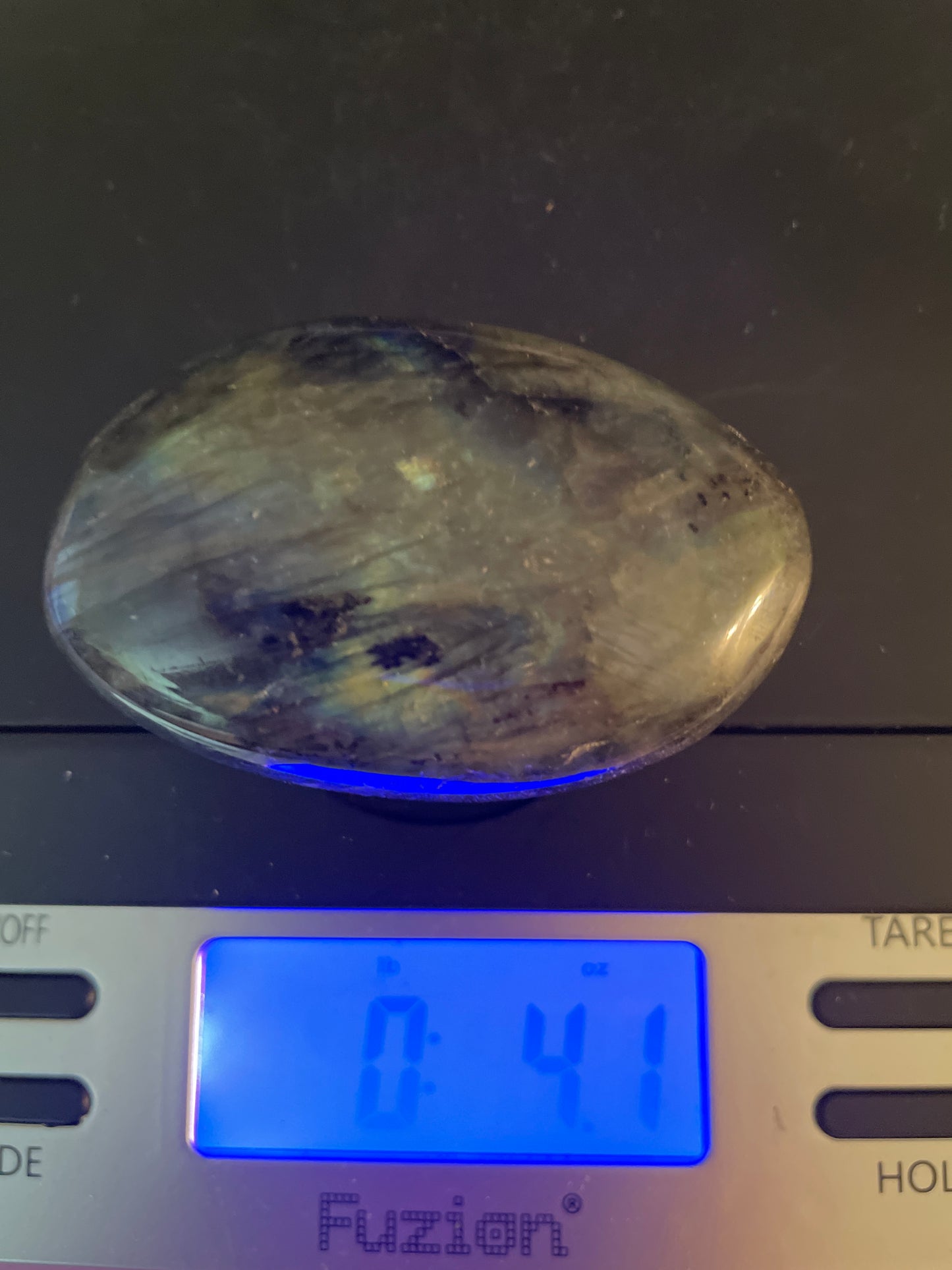 Labradorite Palm Stone Large